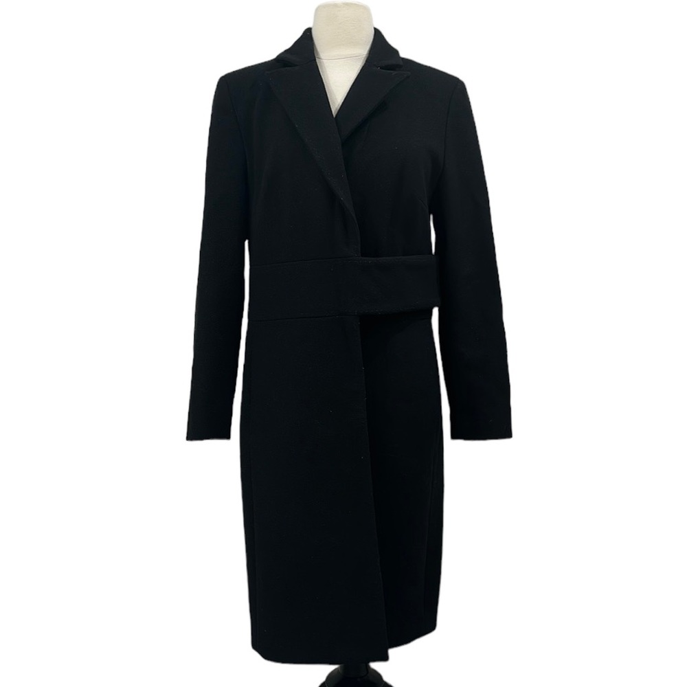 Ladies Express Wool Long Dress Coat Size 3/4